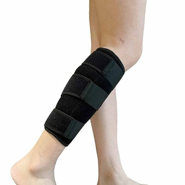 Calf Brace Calf Compression Sleeve, Adjustable Calf Support Shin Splint