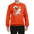 thumbnail image 2 of If It's Not a Yellow Lab It's Just a Dog Gift | Mens Dog Lover Crewneck Graphic Sweatshirt, Orange, Small, 2 of 3