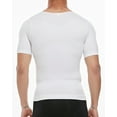 thumbnail image 4 of MISS MOLY 2 Pack Men Shapewear Vest Seamless Abdomen Slim T-Shirt Classic Abs Body Shaper, 4 of 4