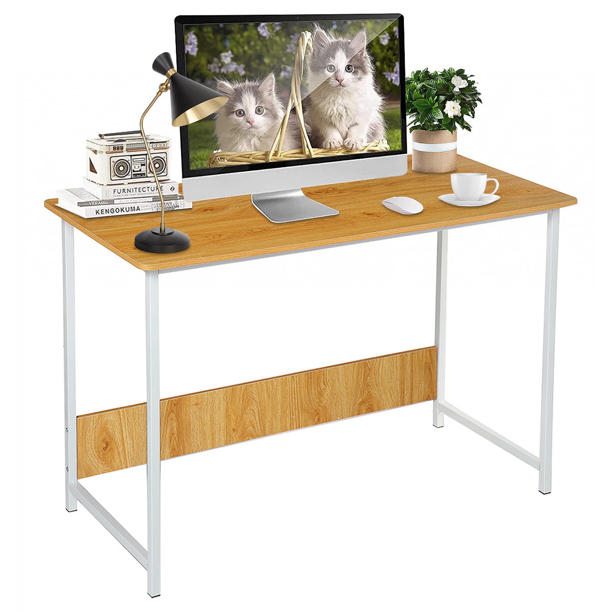 Computer Desk PC Laptop Workstation Study Home Office Writing Table Furniture 