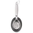 thumbnail image 1 of Cuisipro 5-Piece Stainless Steel Measuring Cup Set, 1 of 2