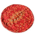 thumbnail image 3 of Large Round Bohemian Floor Pillow Cover Ottoman Pouf, High Quality Material 80X80Cm No Filler, Soft Comfortable Decorative Cushion For Reading Meditating Relaxing Kids, 3 of 6