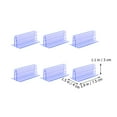 thumbnail image 2 of unbranded 10Ud Soportes Adhesivos Para Carteles Transparentes Con Bordes Suaves Para Uso En Tiendas, 2 of 6
