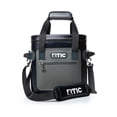 thumbnail image 1 of RTIC Soft Cooler 20 latas, bolsa aislada, caja de hielo portátil para almuerzo, playa, bebidas, viajes, camping, picnic, coche, viajes, enfriador flotante a prueba de fugas con cremallera, azul/gris, 1 of 5