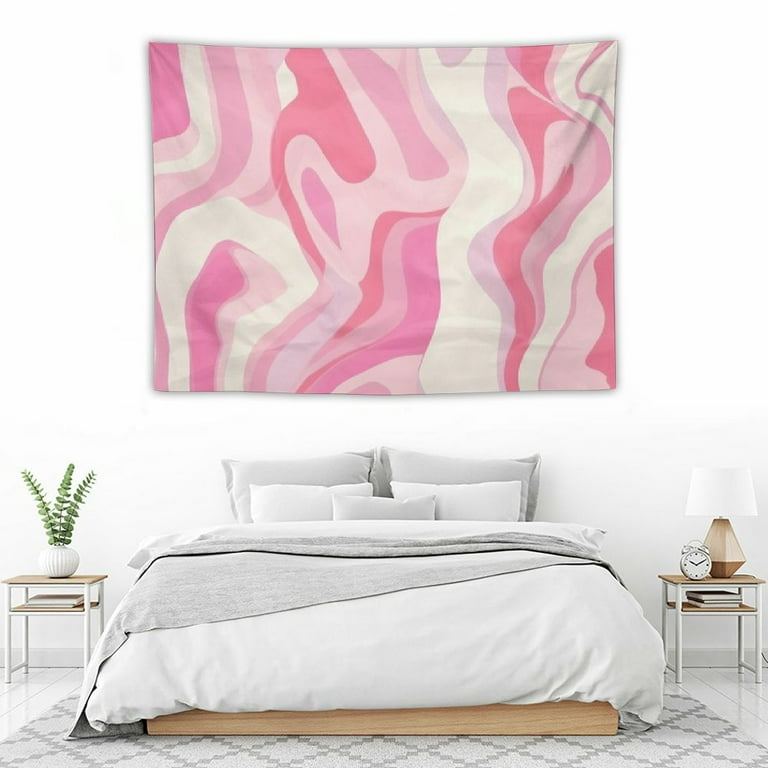 Pastel pink tapestry sale