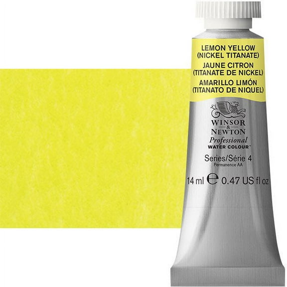 Winsor & Newton - Professional Watercolor - 14ml Tube - Lemon Yellow