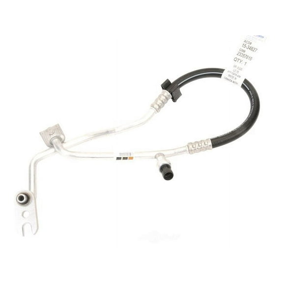 Compressor To Condenser A/C Discharge Hose - Compatible with 2015 - 2016 GMC Sierra 2500 HD 6.6L V8 LML VIN 8