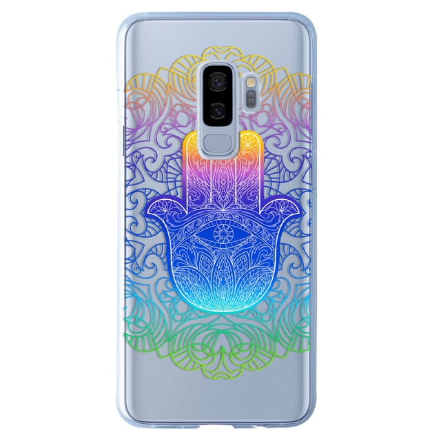 Funda Para Galaxy S9 Plus Mandalas Colores, Uso Rudo, InstaCase Protector para Galaxy S9 Plus Antigolpes, Case Mandalas Colores