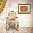 thumbnail image 3 of Redon, Odilon 24x18 Gold Ornate Wood Framed with Double Matting Museum Art Print Titled - Nasturtiums, 3 of 4