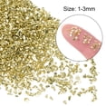 thumbnail image 2 of 50g Crushed Glass Chips 1-3mm, Shallow Gold, 2 of 5