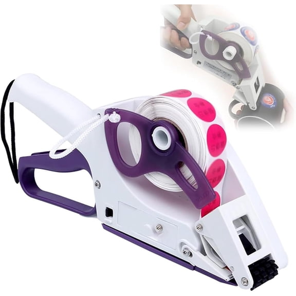 Label Applicator, Bottle Label Applicator Machine, Label Width 18-35mm/ 35MM-64MM Portable Barcode Applicator Gun,for Warehouses, Supermarkets, Shopping Malls