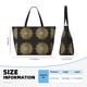 thumbnail image 4 of Fotbe Gold Mandala Bolsa de Viaje para Playa - Resistente al Agua, Bolsa Tote de Gran Capacidad y Ligera con 7 Bolsillos para Mujeres y Hombres, 4 of 7