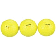 Nitro Golf Ultimate Distance Golf Balls, Yellow, 12 Pack