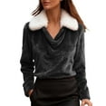thumbnail image 2 of Pyhlmscde Chandail en Molleton à Manches Longues pour Femmes, Confort Chaud, Pyjama de Noël, Tenues d'Automne pour Femmes, 2 of 4