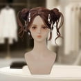 thumbnail image 6 of Dualoai Female Mannequin Head Display Prop Wig Display Model for Shopping Mall Salon Style G, 6 of 9