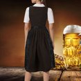 thumbnail image 6 of German Oktoberfest Women's Laced Half Apron Bavarian Traditional Cosplay For Party Dress Up, 6 of 8