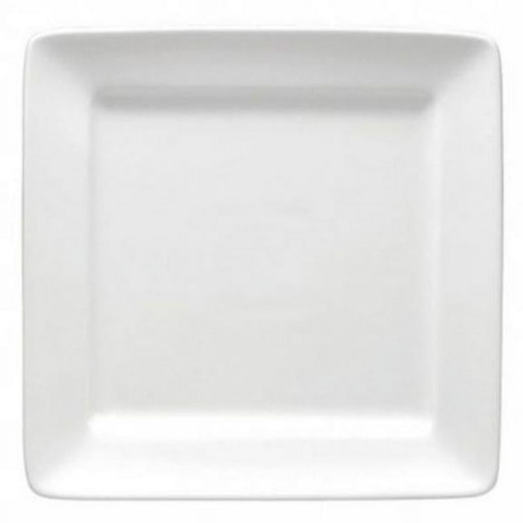Buffalo F8010000139S 9 in. Bright White Ware Square Plate