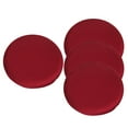 thumbnail image 1 of Housses de Tabouret Rondes Protectrices Housses de Siège Coussin de Tabouret Housse Rouge, 1 of 8