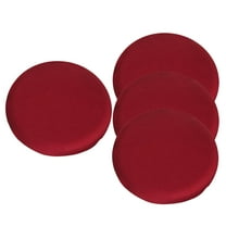 2 Pieces Bar Stool Covers Round, Washable Soft Durable Elastic Stool Cushion Slipcover, Seat Covers for 12-18 inch home and bar