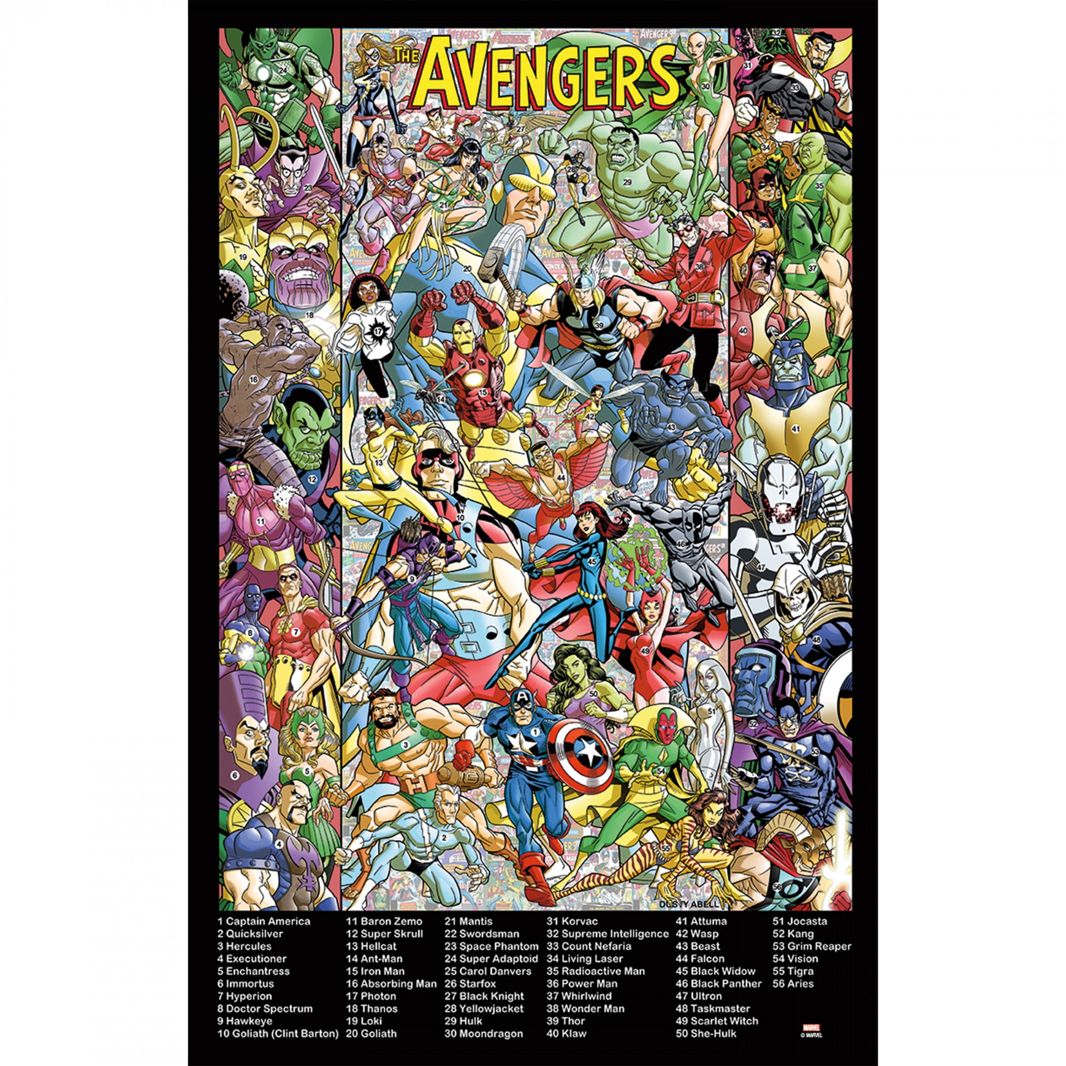 Marvel The Avengers 5000 Piece Jigsaw Puzzle