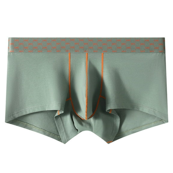 EOYWHK Cotton Briefs for Men Breathable Boxers Low Waist Athletic Underwear Seamless Comfort Quick Drying Boxer Briefs
