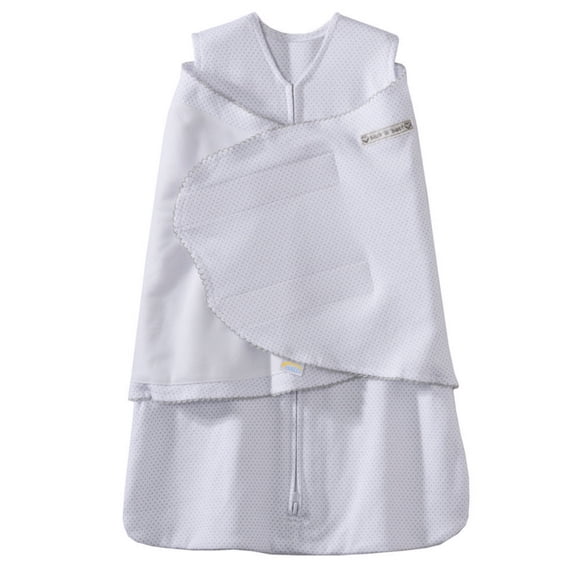 Halo Sleepsack Swaddle 1.5 Tog Silver Pin Dot - Small