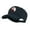 Navy, variant on Yin and Yang Symbol Chinese Embroidered Cap - Black OSFM
