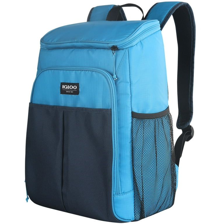 Igloo 26 Can Backpack OPP Essentials Cooler Blue