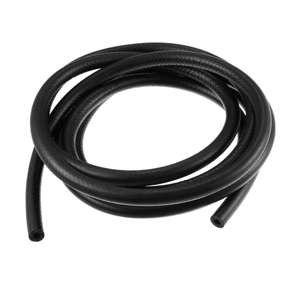 Unique Bargains Tuyau de Carburant Auto 1/4 Pieds 10 Pieds en Caoutchouc Compatible avec Système de Carburant Huiles Éthanol