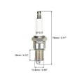 thumbnail image 2 of Uxcell BP5ES Spark Plug for Generator  Tractor Minibike Silver Tone 4 Pack, 2 of 5
