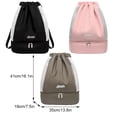 thumbnail image 4 of Sonducket impermeable con cordón para deportes y viajes para mujer Fitness Sports Bag Dry Mochilas Caqui, 4 of 6