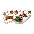 thumbnail image 1 of Pegatinas de pared navideñas para decoración, despegables y aplicables, de PVC, para fiestas, ventanas Estilo A, 1 of 9