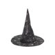 thumbnail image 2 of Fiudx Liquidación de ofertas flash Sombrero de mago de Halloween Sombrero de mago Sombrero de bruja Sombrero de festival de fantasmas Tocados Sombrero negro Tocados de baile, 2 of 6