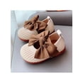 thumbnail image 3 of Fashion Kids Girl's Autumn Bow Soft Soles Breathable Princess Walking Shoes Toddler Casual shoes, 3 of 6