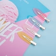 thumbnail image 3 of Pinzas para el pelo HUOGUO Bling, sin dobleces, brillantes, sin arrugas, 20 unidades, 3 of 5