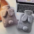 thumbnail image 4 of Versión de conejo de peluche, bolsa de agua caliente, bolsa de agua caliente de pvc, inyección de agua, compresa caliente, fuente de mano caliente, 4 of 6