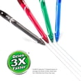 thumbnail image 3 of BIC Gel-Ocity Quick Dry Gel Pens, Medium Point Retractable Gel Pen (0.7mm), Assorted Colors, 3-Count, 3 of 3