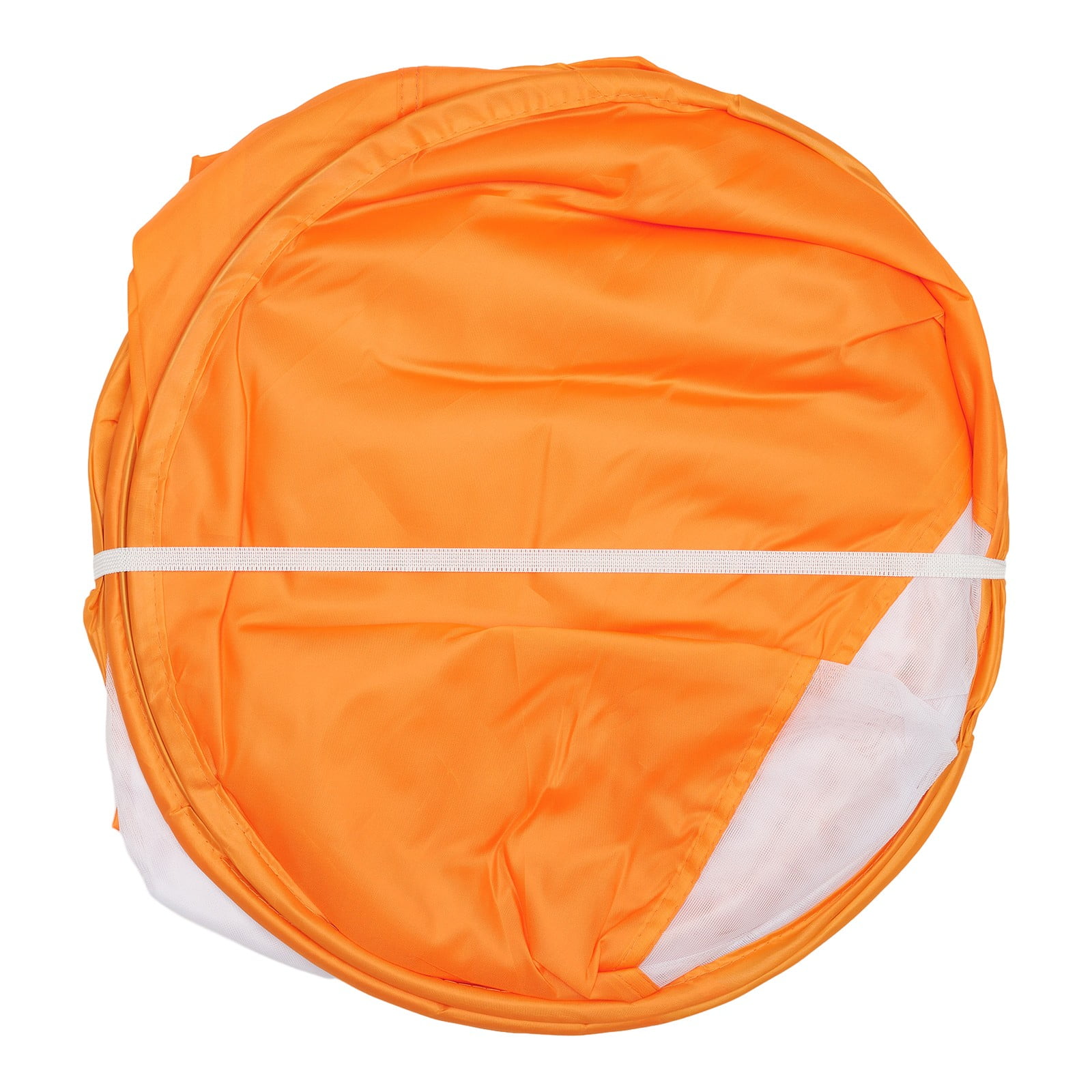 Buddhist Meditation Tent Single Person Mesh Net Shelter for Outdoor Camping Yoga and Relaxation Easy Setup Portable Cabana with Carry Bag Orange 51x39x39 inch