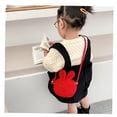 thumbnail image 4 of Typpkmm Cute Little Rabbit Kids Plush Drawstring Bag, 4 of 6