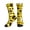 1 Black, variant on Men's Yellow Camouflage Novelty Athletic Socks Women's Digital Printing Funky Patterned Crew Socks