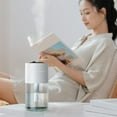 thumbnail image 5 of White Sky Projection Humidifier Usb Car Air Humidifier Flame Lamp Nebulizer Night Light Bedroom Essential Oil Diffuser White, 5 of 5