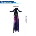 thumbnail image 4 of Accesorios de Casco de Motocicleta Decoración Trenza de Seis Hebras con Lazo para Cascos de Motocicleta Bicicleta Esquí Negro Púrpura Azul Seda de Alta Temperatura 1 Juego, 4 of 6