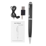 16GB Digital Voice Recorder Pen Sound Audio Dictaphone Recording Device with USB Cable Earplug for Lecture Class Meeting Interview