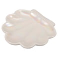thumbnail image 3 of Shell Shaped Ceramic Plate Jewelry Tray Ceramic Ring Trinket Dish Jewelry Plate, 3 of 8