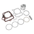 thumbnail image 3 of Piston Rings Gasket Set, Metal High Strength 52.4mm Bore Universal Engine Piston Rebuild Kit  for 110cc 125cc ATV Dirt Pit Bike Go Kart, 3 of 7
