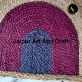 thumbnail image 3 of Jaipur Art And Craft Indian Handmade Jute Front Door Mat Half Round, Outdoor Door Mats (3x1.5 Sq ft), 3 of 5