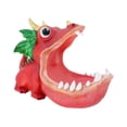 thumbnail image 2 of jifeng Statue de Dinosaure Ornement de Table Dessin Animé Plat à Bonbons pour Bureau Rouge, 2 of 9