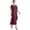 1-Red3, variant on Arlun Chiffon Mother of the Bride Dresses for Wedding Guest Plus Size Tea Length Tiered Formal Evening Gowns with Sleeves Loose Crewneck Short Sleeve Elegant Maxi Dress 2-Purple L