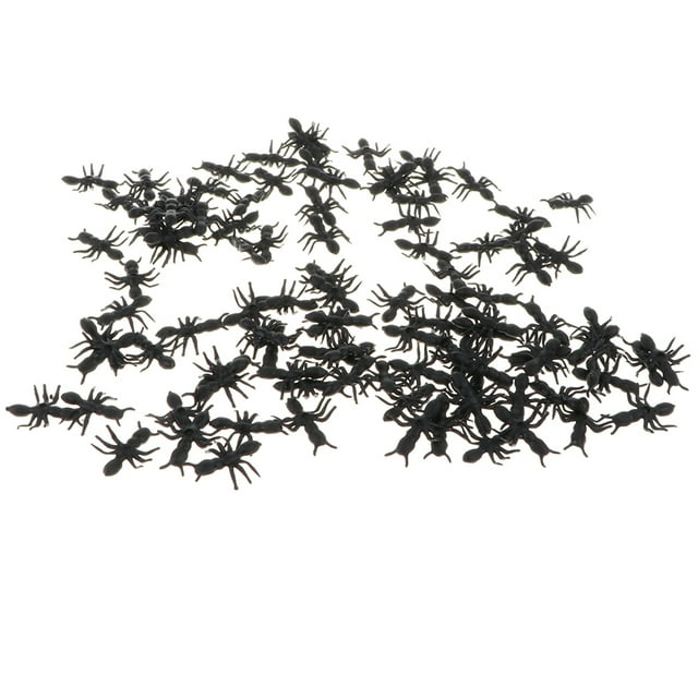 100 Piece Fake s Model Figure Set Party Favors Black