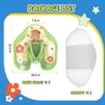thumbnail image 2 of WonderStone  Kid Pool Float with  Canopy, Inflatable Swimming Float with Safety Seat, Water Toy for Kids Ages 1-5, Pool & Beach Toy for Boys and Girls, Yellow, 2 of 8